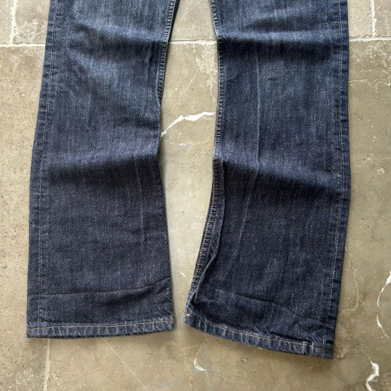Vintage Levi’s 507 Relaxed Bootcut Raw Denim Jeans W31 L33