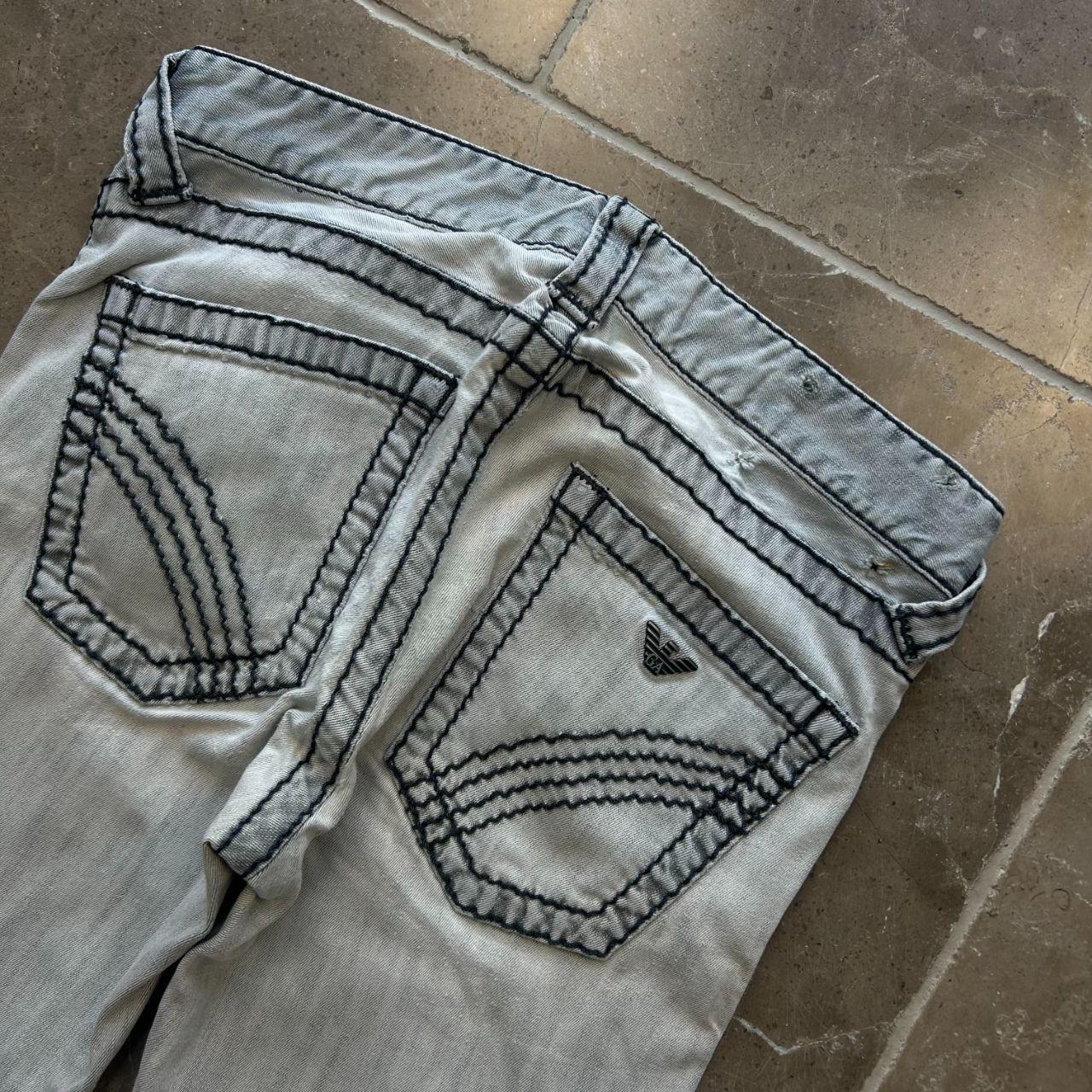 Vintage Emporio Armani Jeans Straight Relaxed Straight Jeans W30 L30