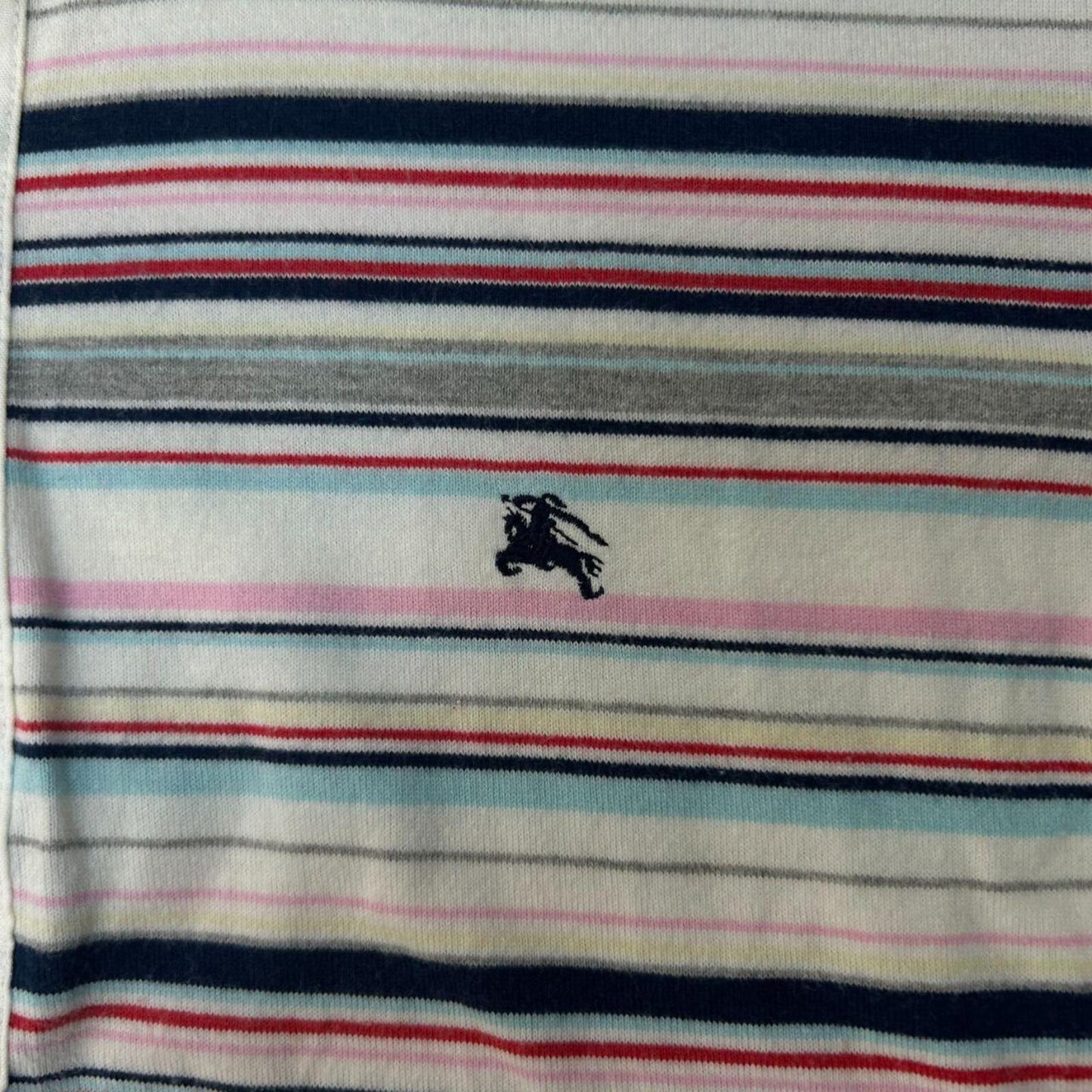 Burberry Black Label Striped Polo Shirt S