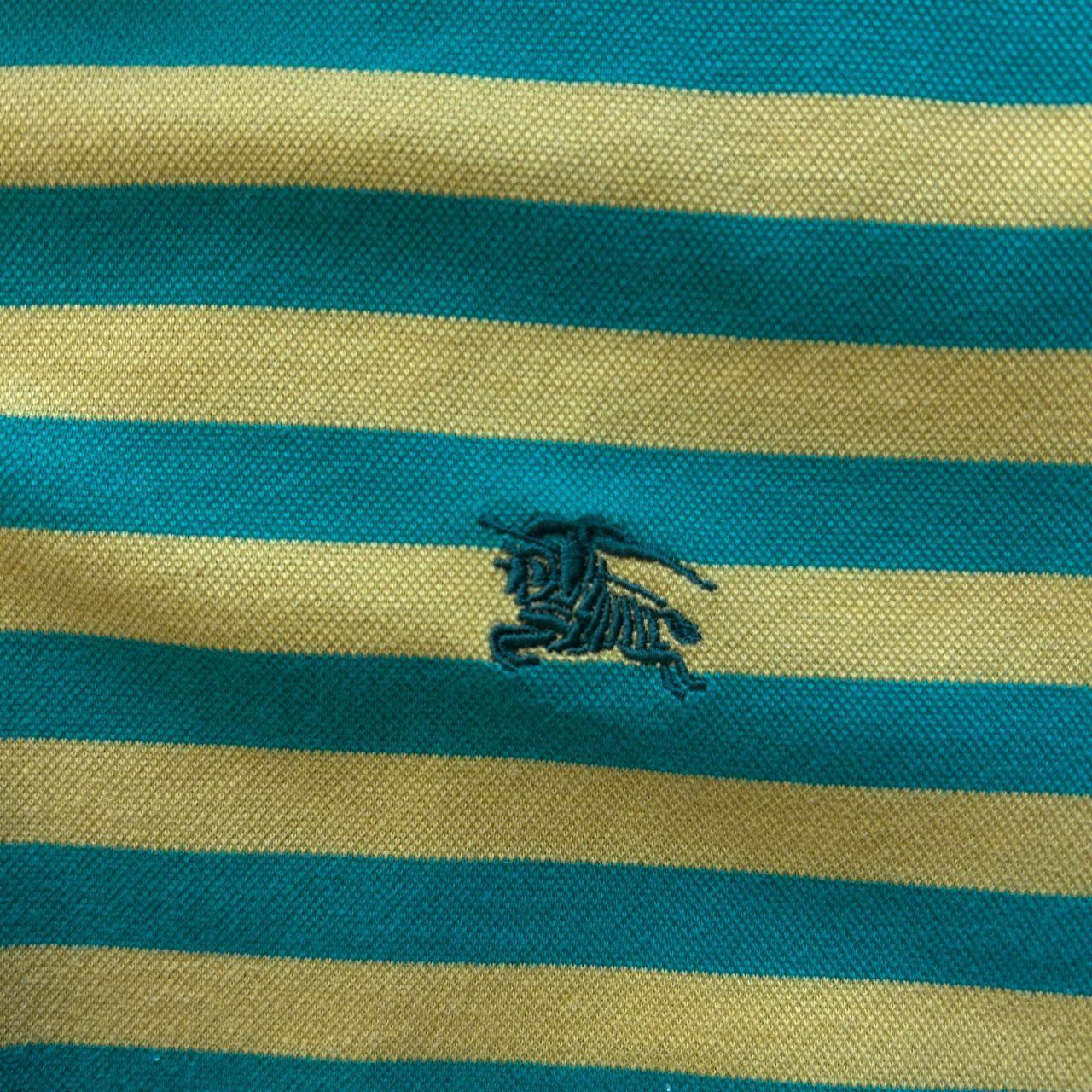 Burberry Black Label Striped Polo Shirt M