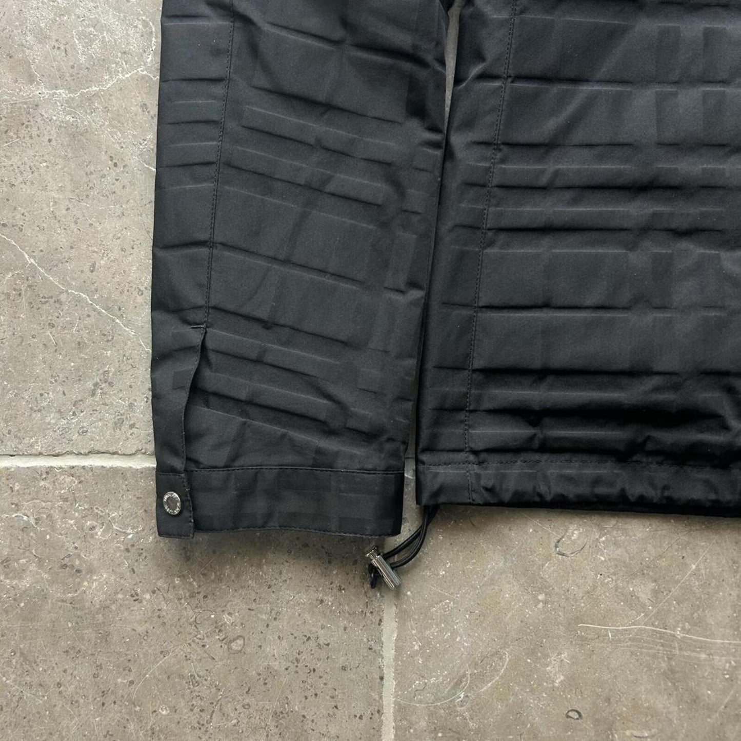 Burberry Black Label Shadow Check Windbreaker Jacket S