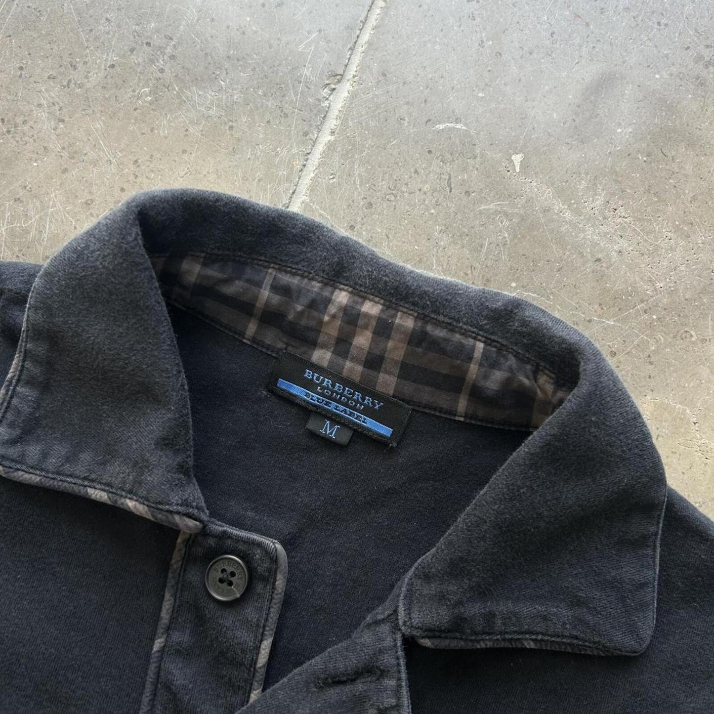 Burberry Blur Label Nova Check Polo Shirt M