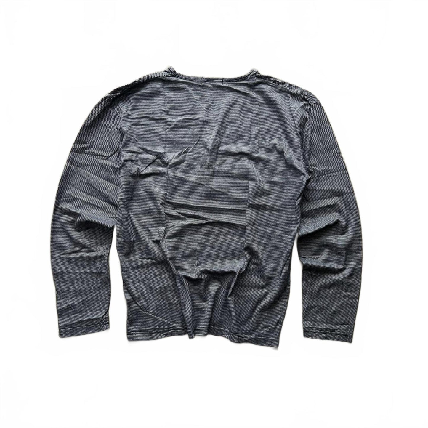 Burberry Black Label Striped Henley T Shirt 3