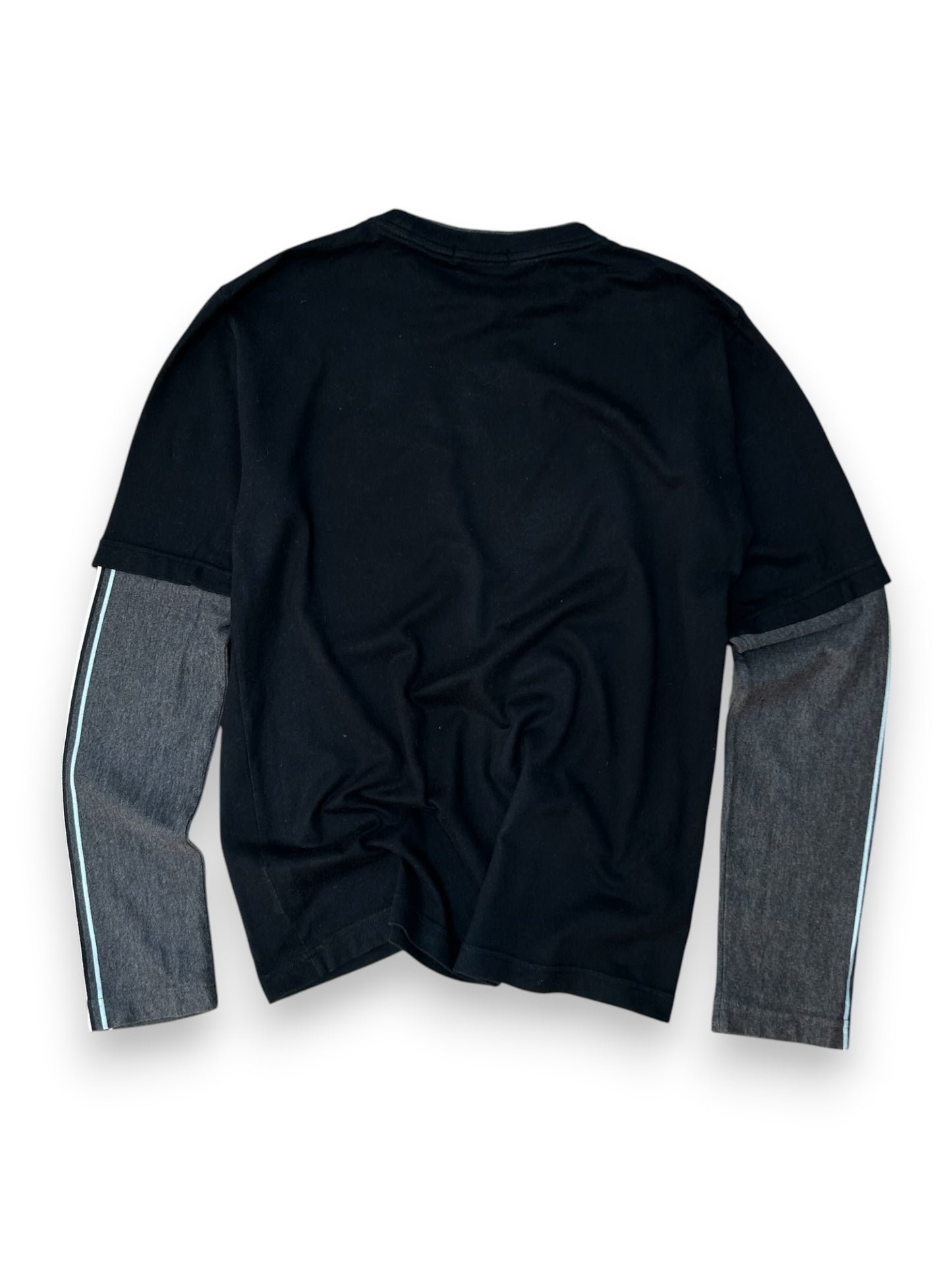 Burberry Black Label Layered Long Sleeve T Shirt S
