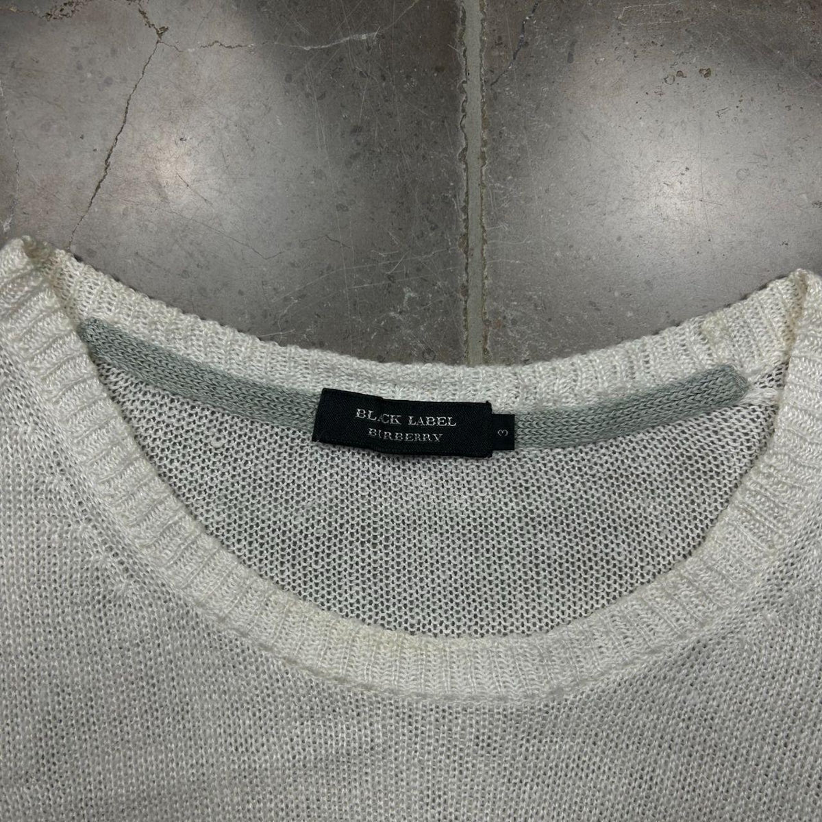 Burberry Black Label Knit T Shirt M
