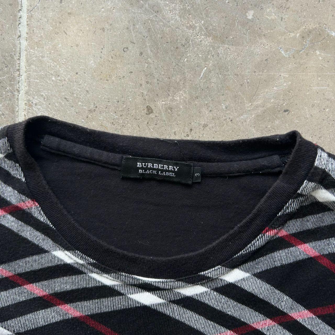 Burberry Black Label Nova Check Short Sleeve T Shirt M