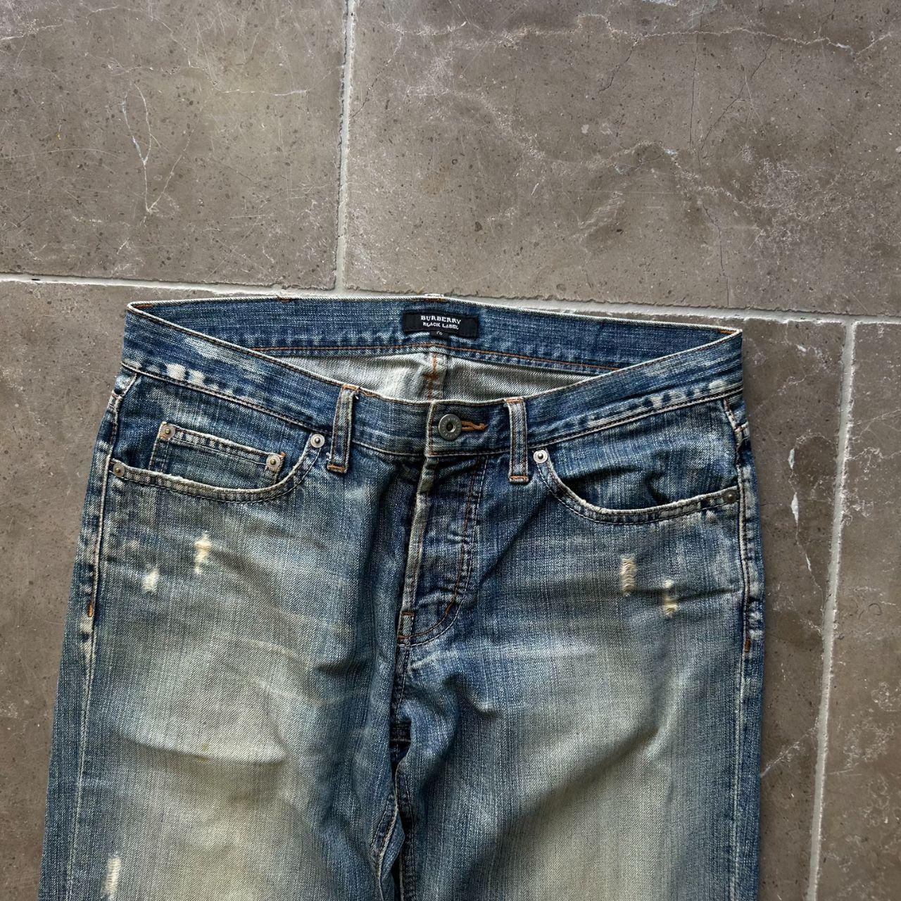 Vintage Burberry Black Label Relaxed Straight Jeans W30 L27
