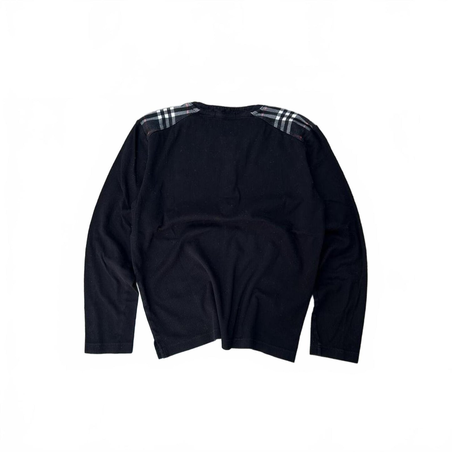 Burberry Black Label Nova Check Henley Shirt S