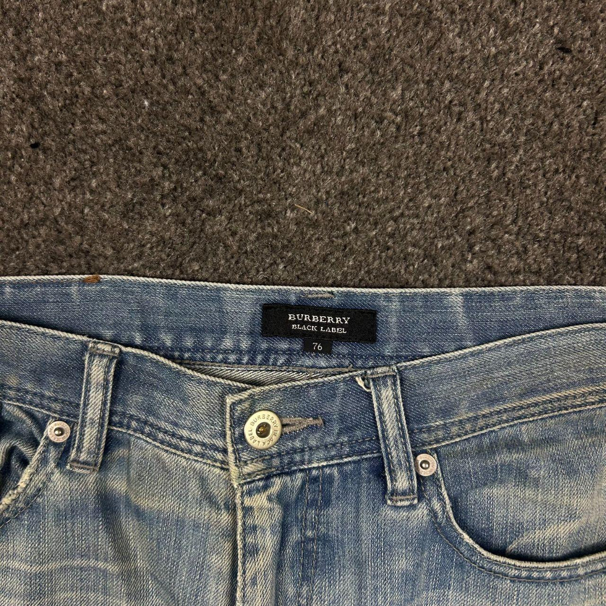 Vintage Burberry Black Label Relaxed Straight Jeans W32 L30