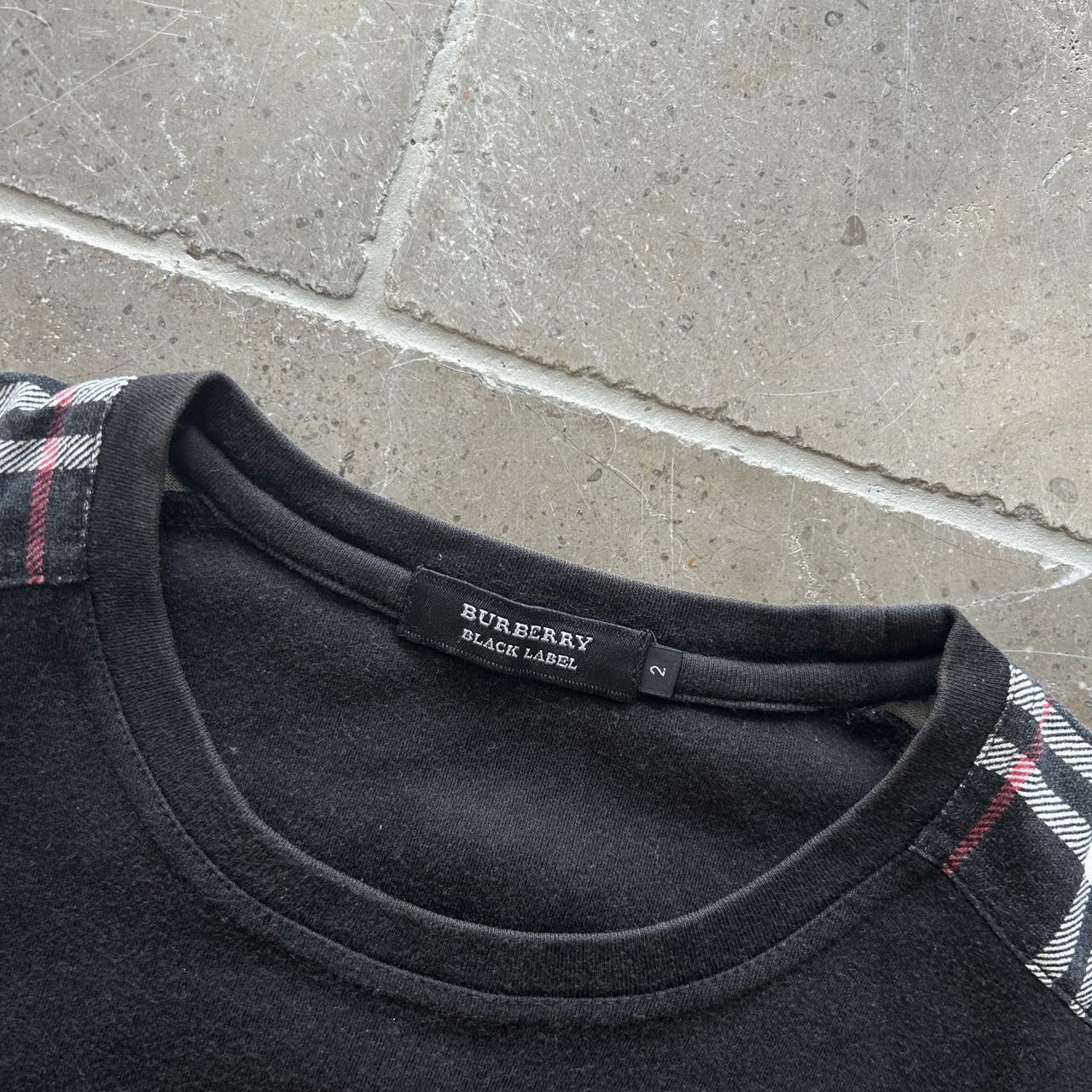 Burberry Black Label Nova Check Short Sleeve T Shirt S