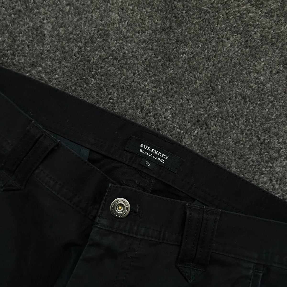 Vintage Burberry Black Label Slim Straight Cargos W30 L34