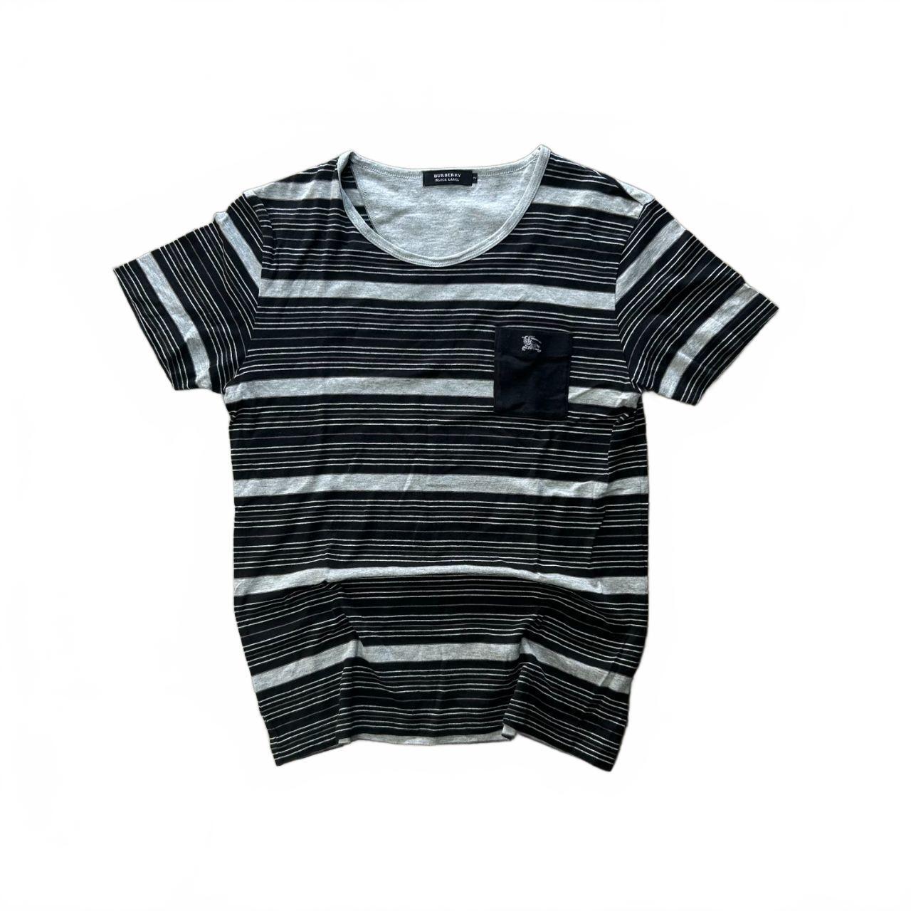 Burberry Black Label Striped Pocket T Shirt S