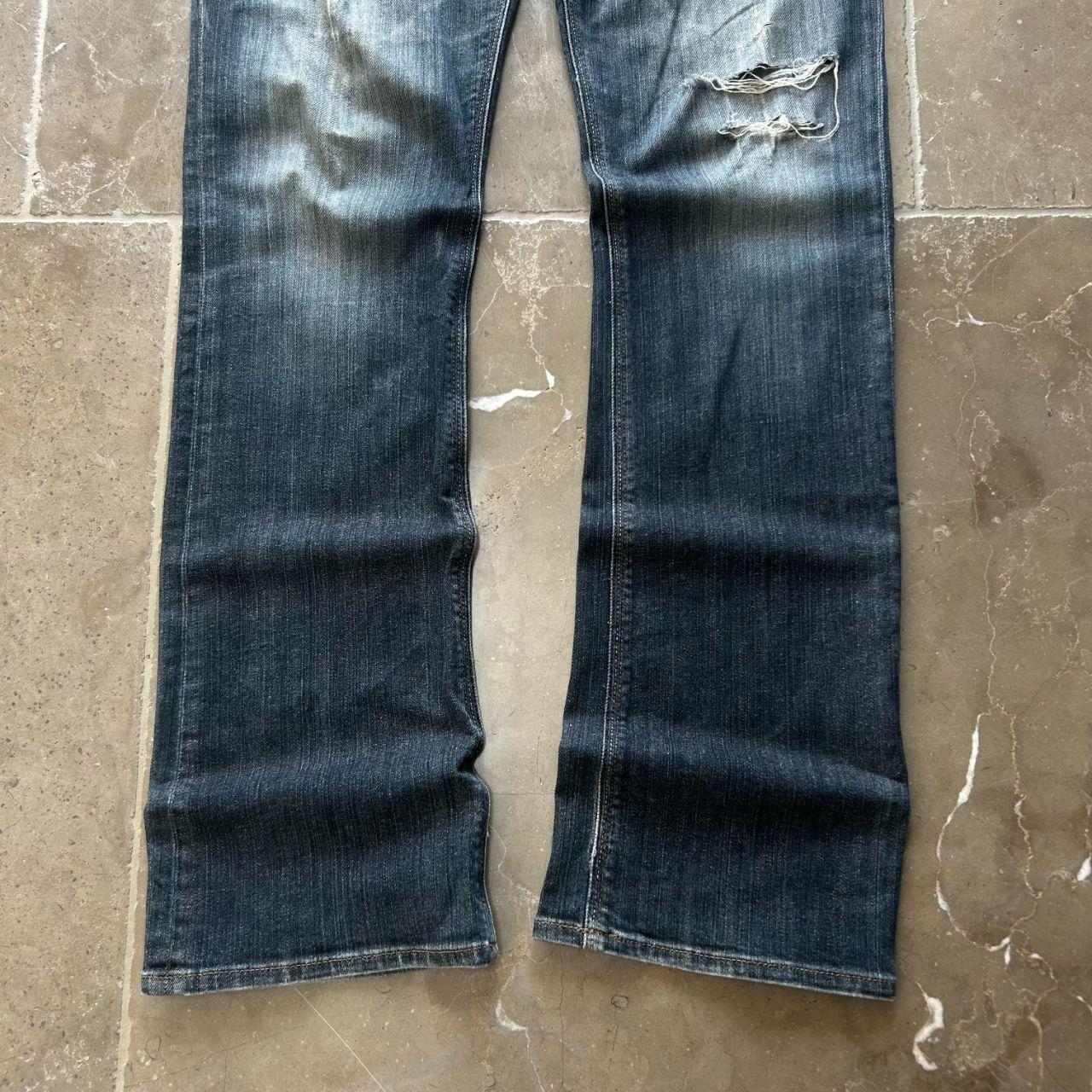 Vintage Burberry Black Label Nova Check Bootcut Jeans W32 L34
