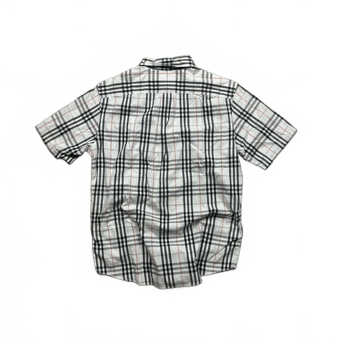 Burberry Blue Label Plaid Check Button Up Shirt M