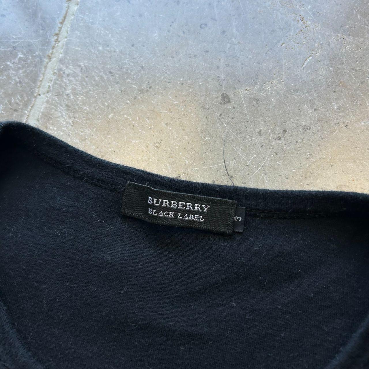 Burberry Black Label Crew Neck Long Sleeve T Shirt M