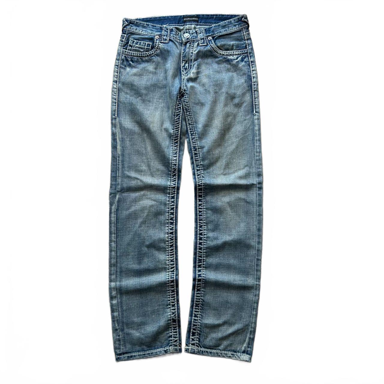 Vintage Emporio Armani Jeans Straight Relaxed Straight Jeans W32 L32