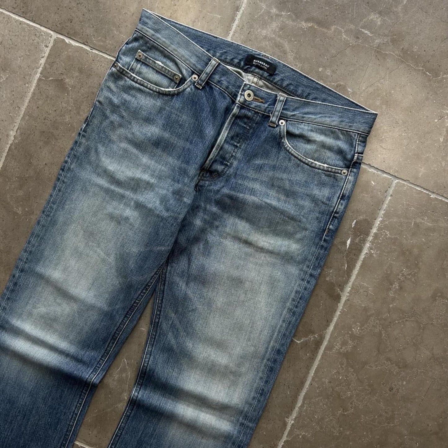 Vintage Burberry Black Label Relaxed Straight Jeans W31 L33