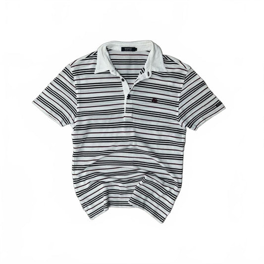 Burberry Black Label Striped Polo Shirt S
