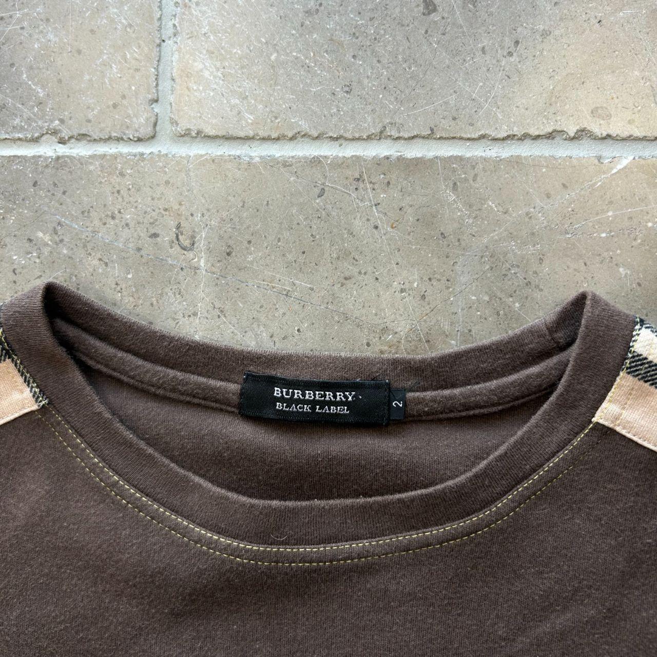 Burberry Black Label Nova Check Short Sleeve T Shirt S