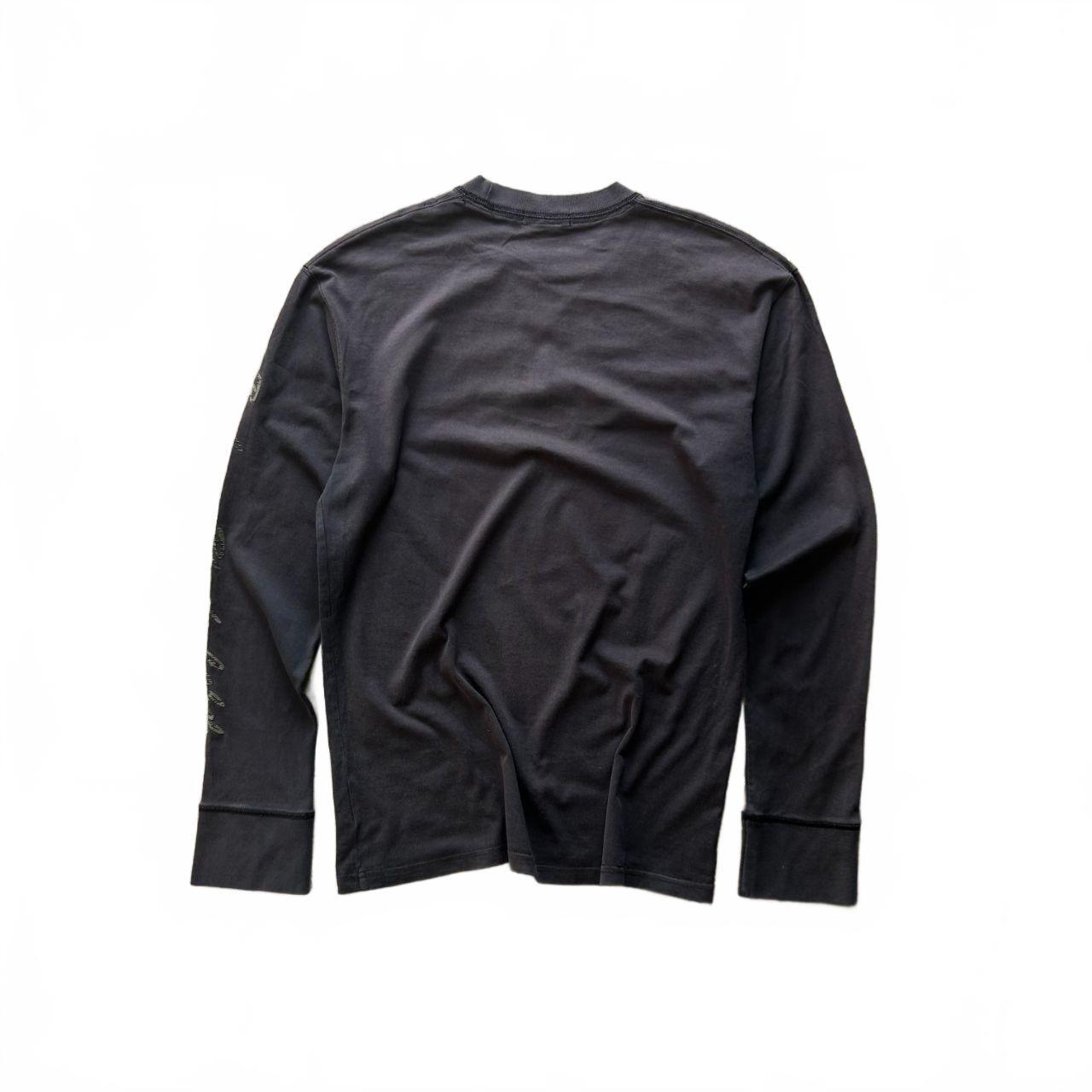 Burberry Black Label Sun Faded  Long Sleeve T Shirt M