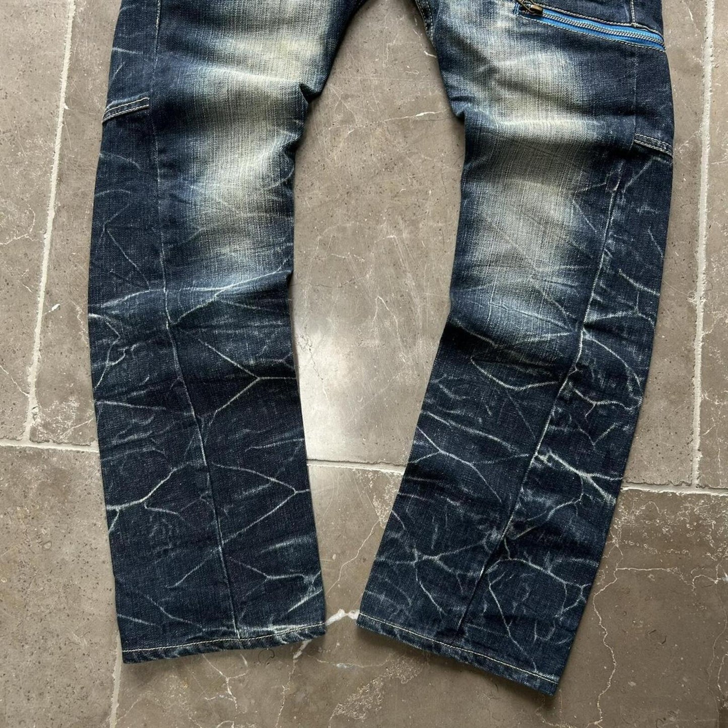 Vintage Japan Style Double Waisted Jeans W29 L30