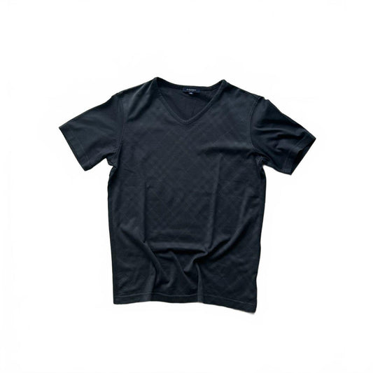 Burberry London V Neck Short Sleeve T Shirt M
