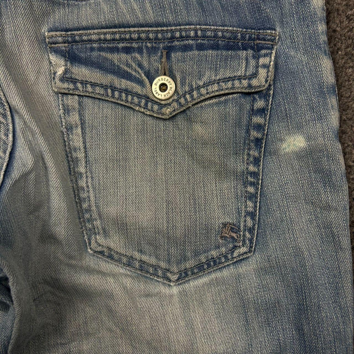 Vintage Burberry Black Label Relaxed Straight Jeans W32 L30