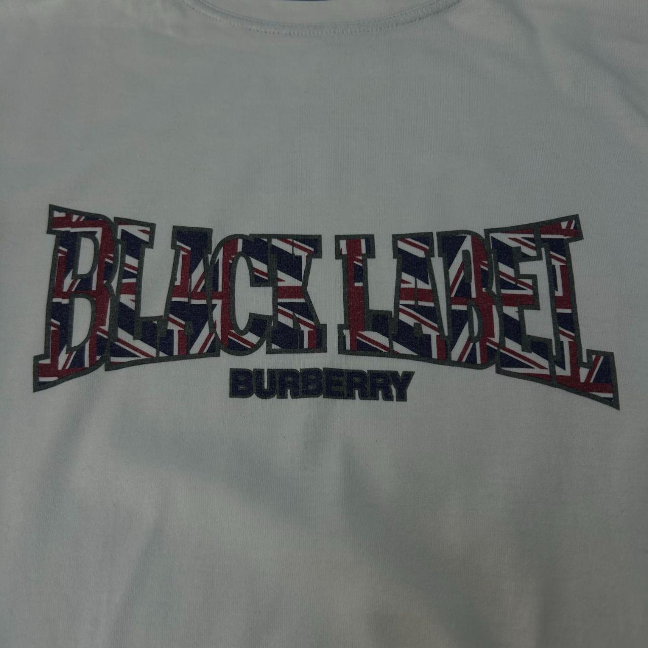 Burberry Black Label Union Jack Long Sleeve T Shirt M