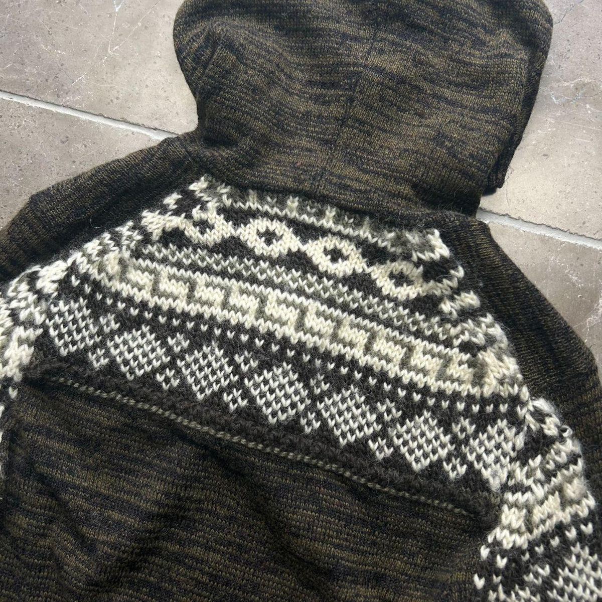 Comme des Garcons Junya Watanabe Man Knit Hoodie S
