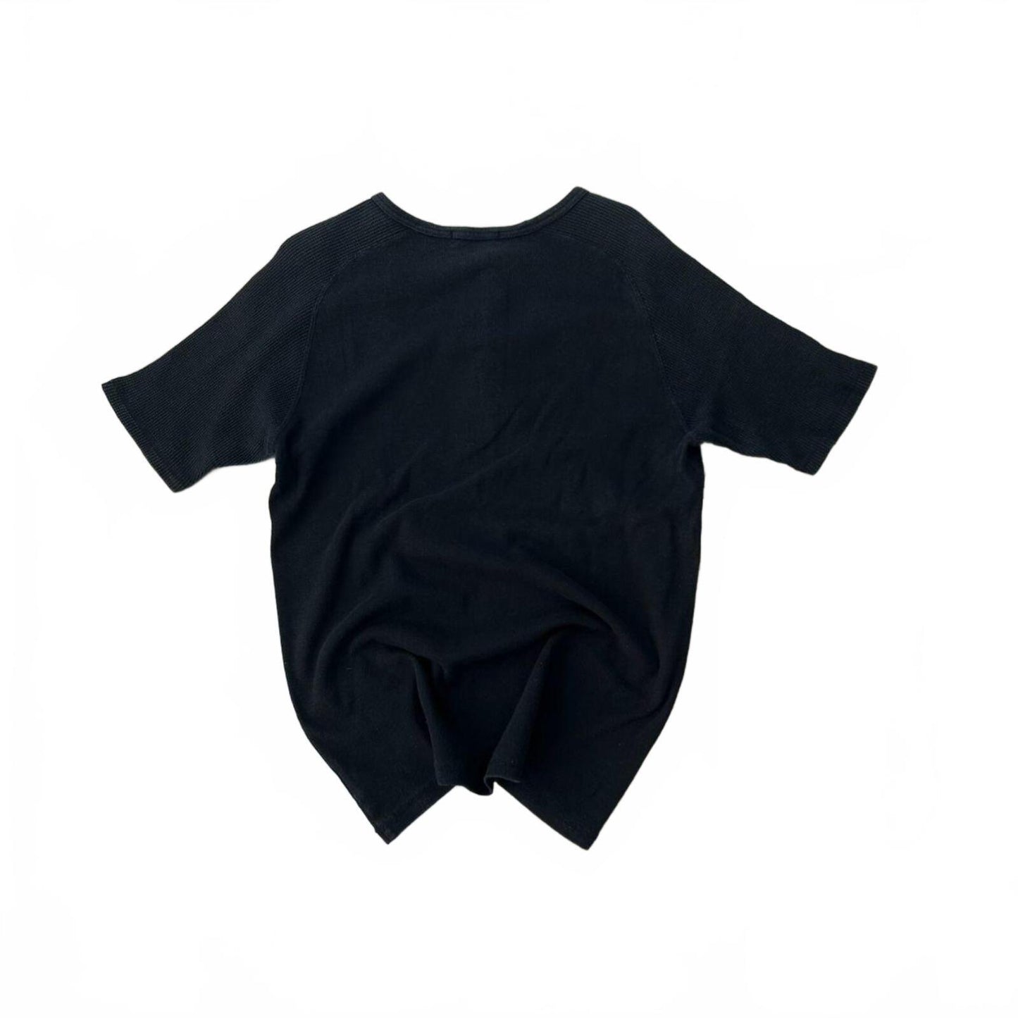 Burberry Black Label Nova Check Henley T Shirt S
