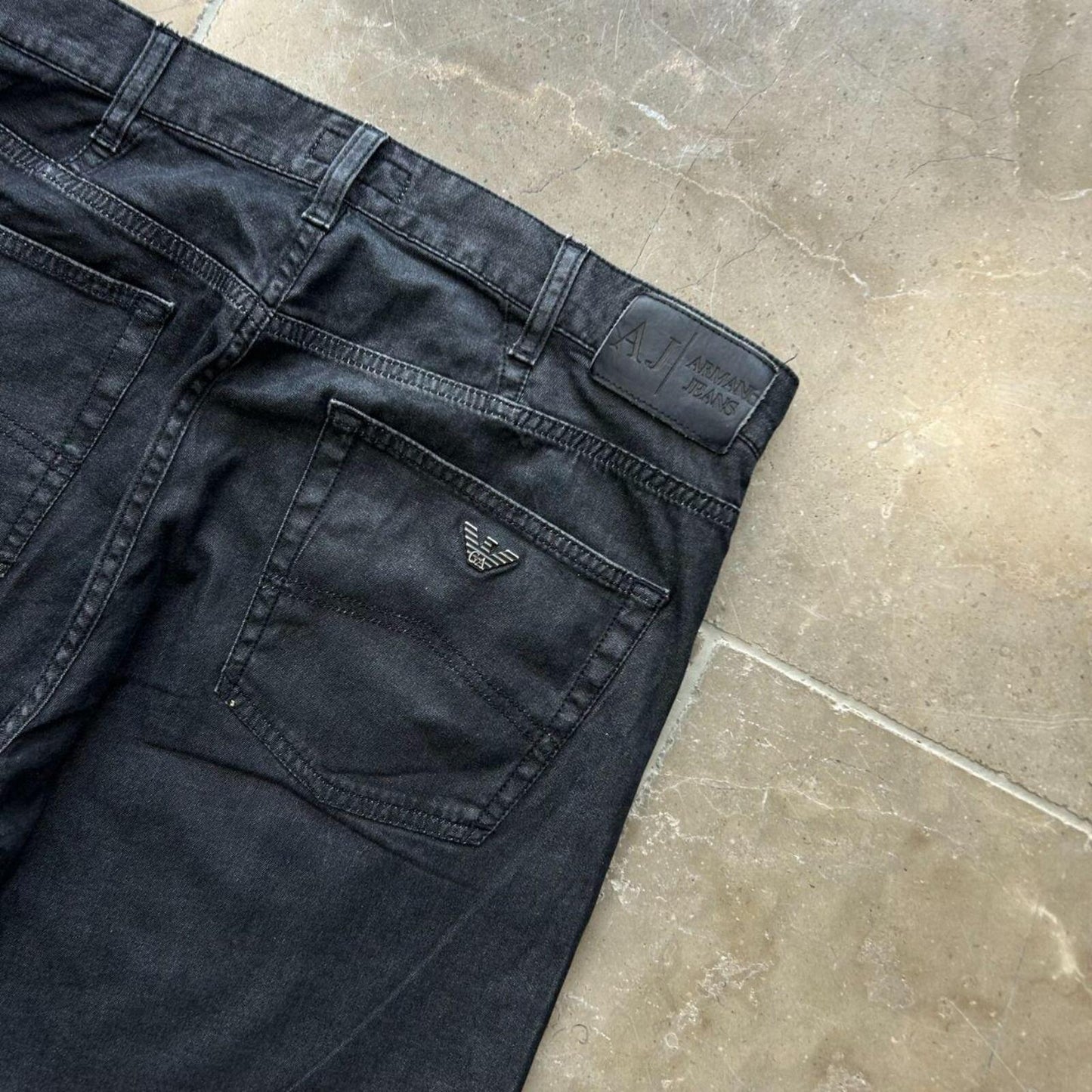 Armani Jeans Denim Relaxed Straight Jeans W34 L30