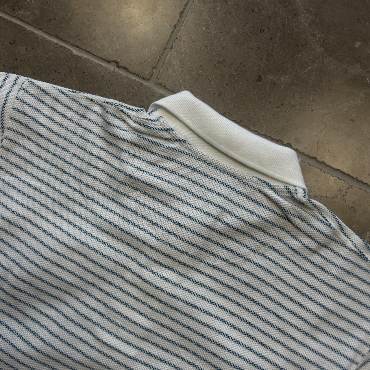 Junya Watanabe Comme Des Garçons Striped Pocket Polo Shirt S