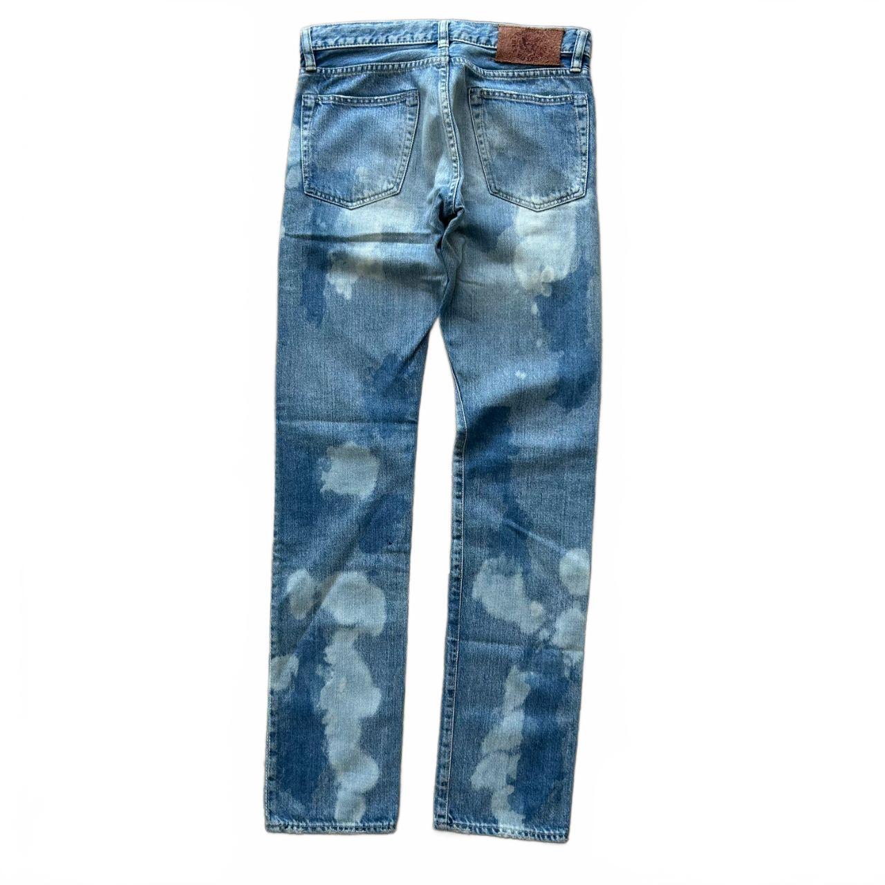 Hysteric Glamour Slim Skinny Studded Bleached Denim Jeans W28 L32