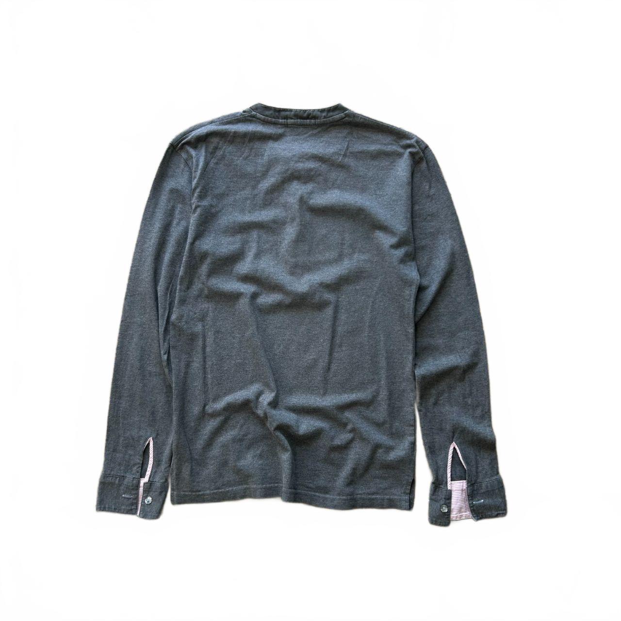 Burberry Black Label Long Sleeve Henley T Shirt S