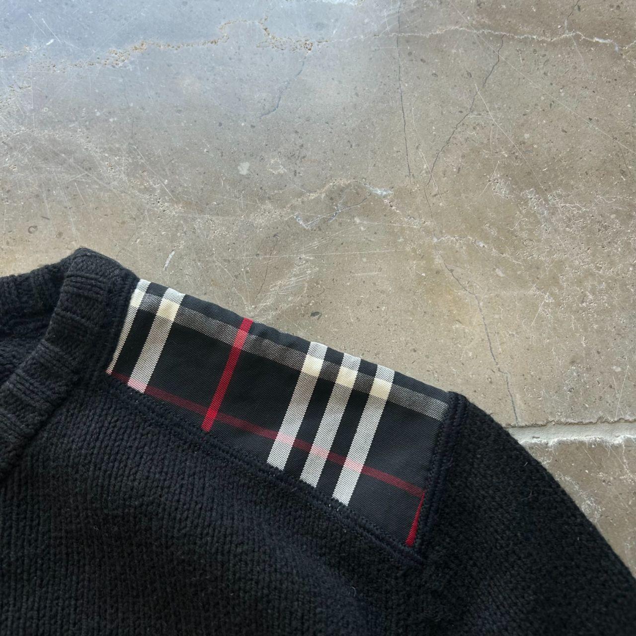 Burberry Black Label Nova Check Knit Jumper M