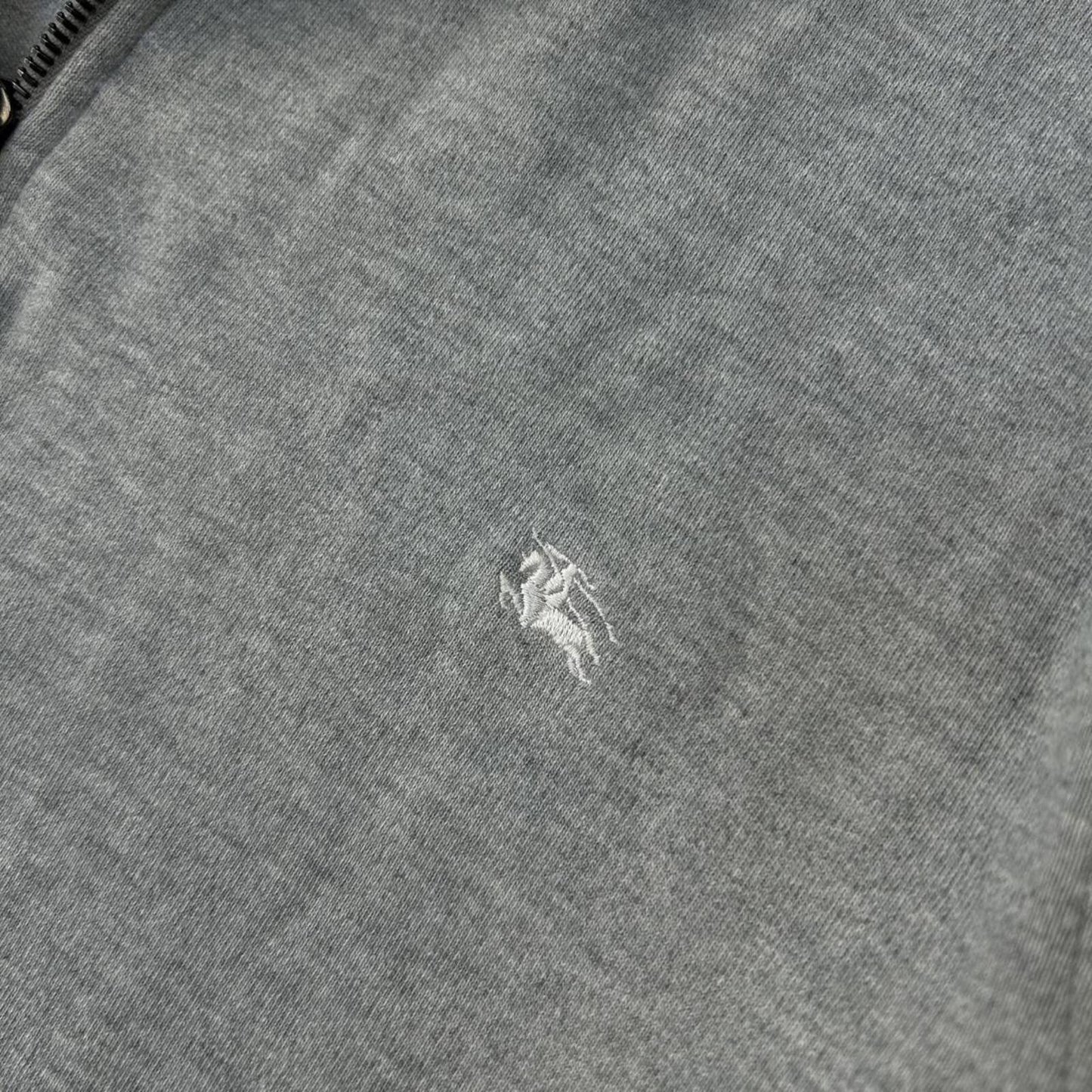 Burberry London Nova Check Quarter Zip Jumper L