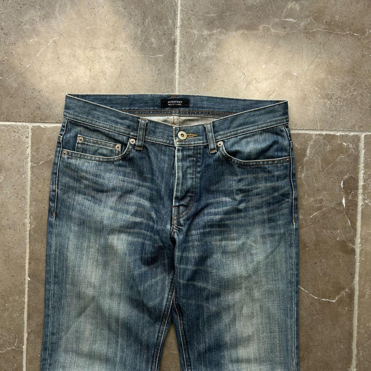Vintage Burberry Black Label Slim Straight Jeans W30 L31