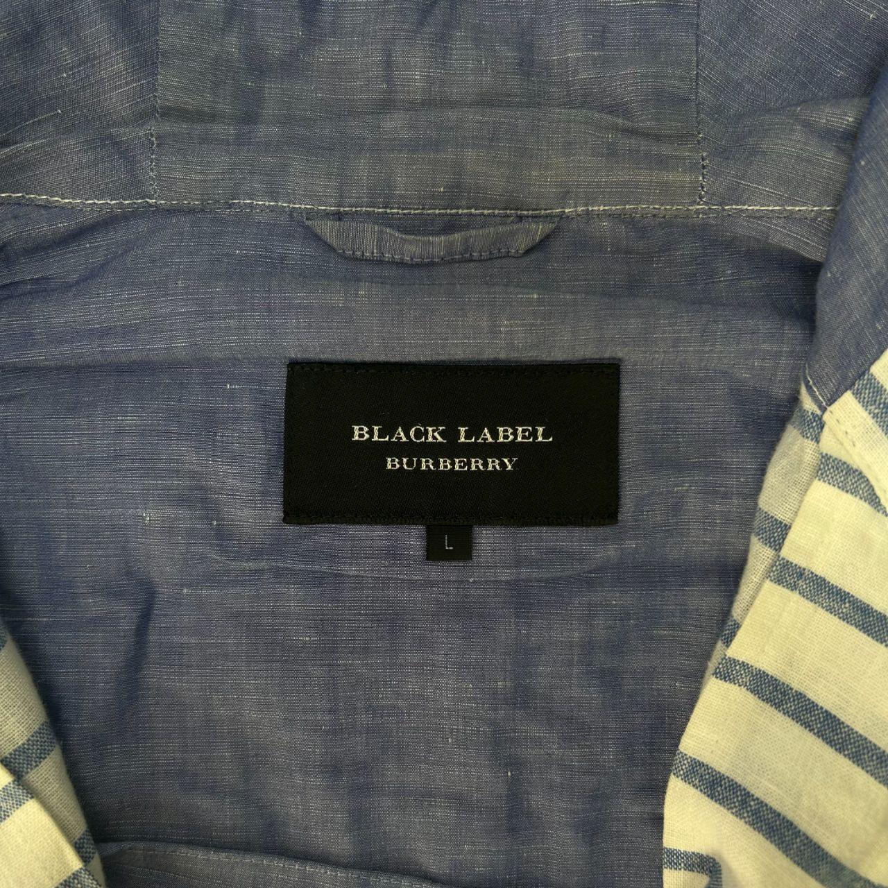 Burberry Black Label Striped Lightweight Windbreaker Jacket M
