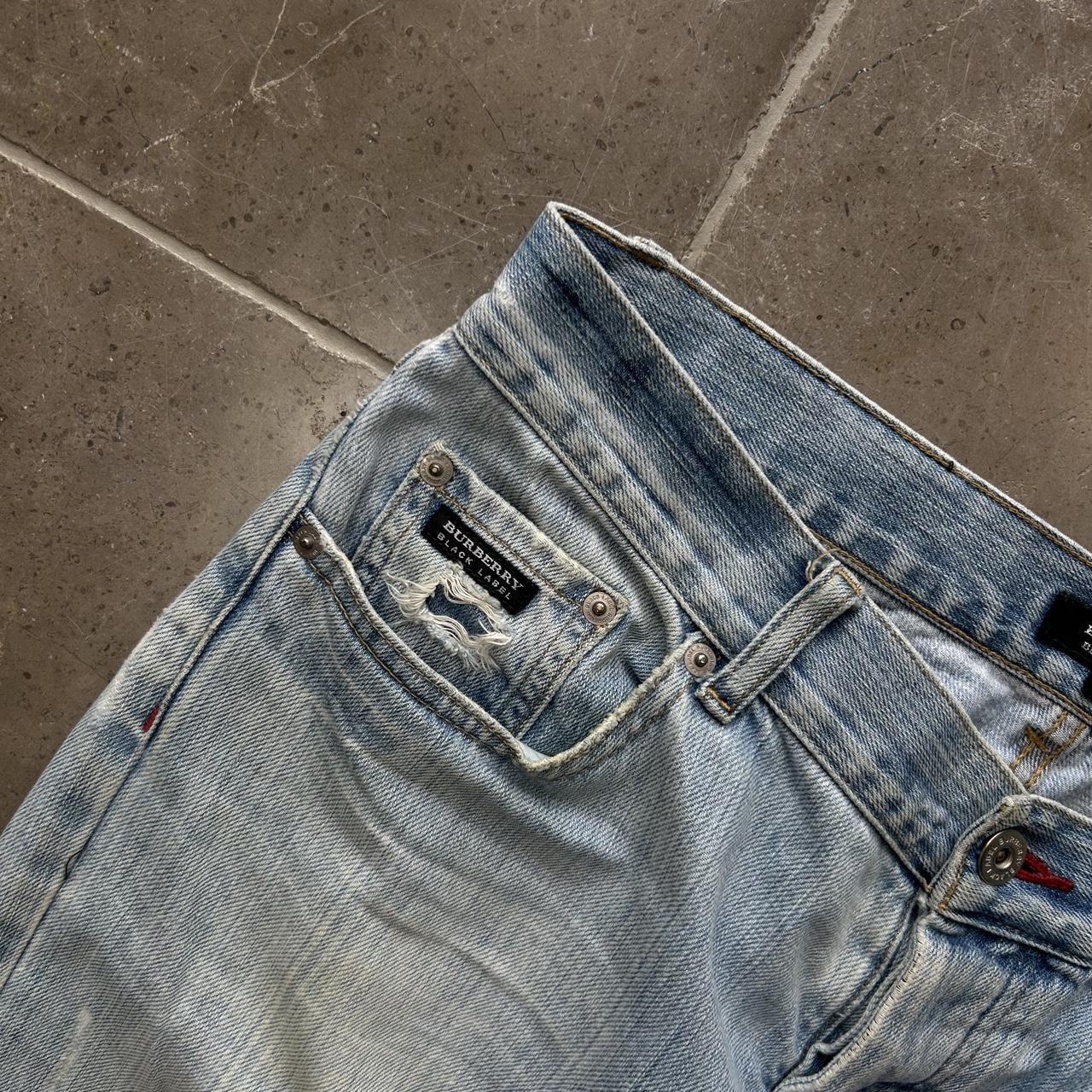 Vintage Burberry Black Label Relaxed Straight Jeans W30 L31