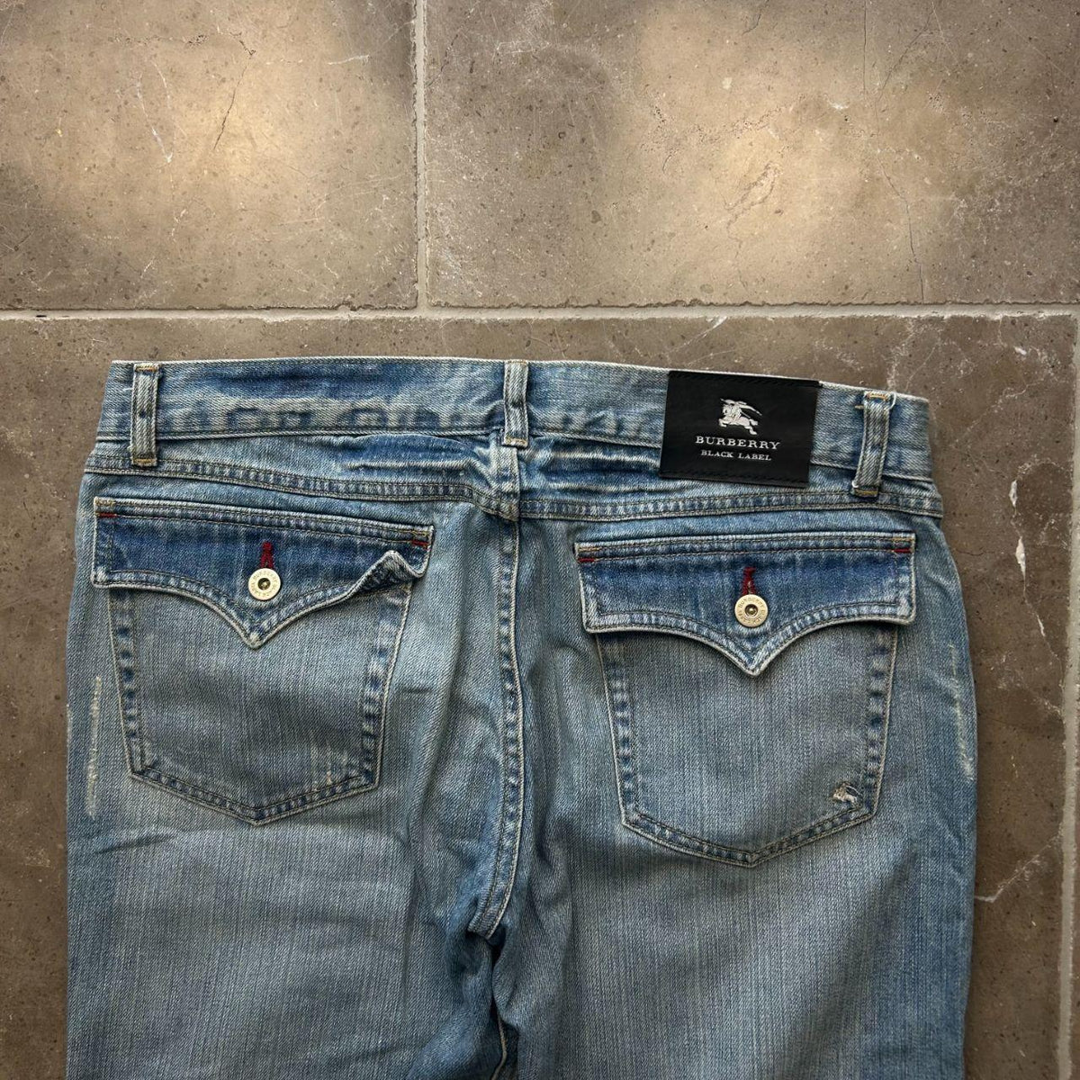 Vintage Burberry Black Label Relaxed Straight Jeans W32 L30