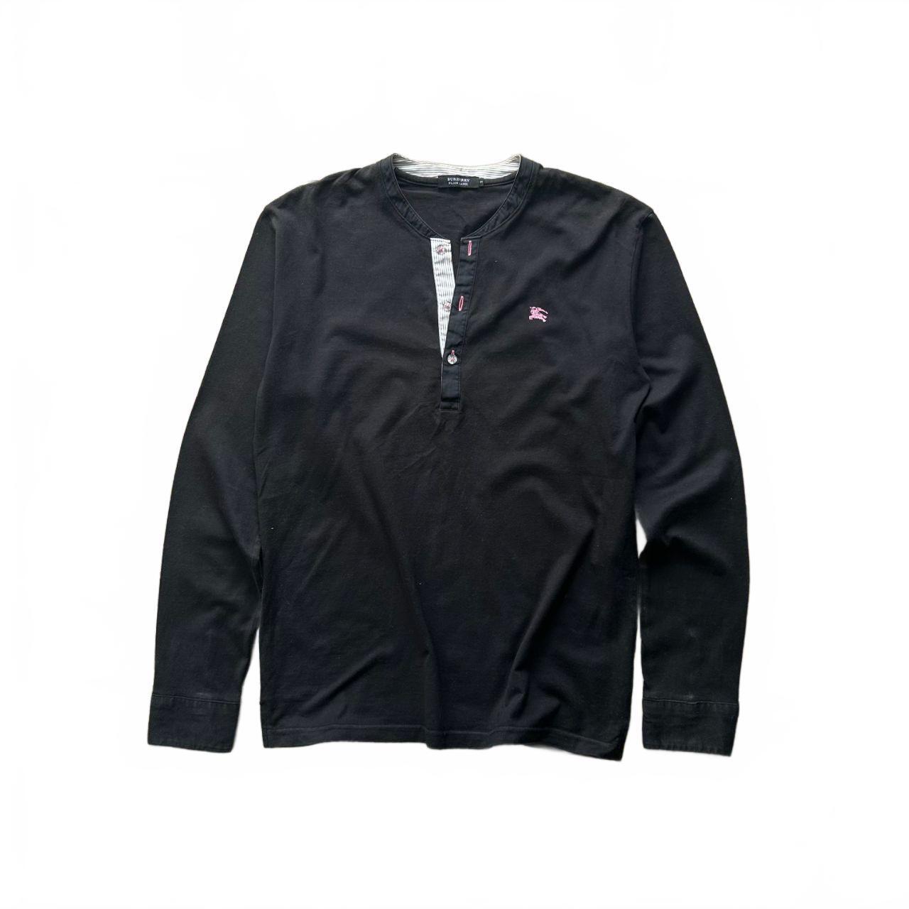 Burberry Black Label Cotton Henley T Shirt M