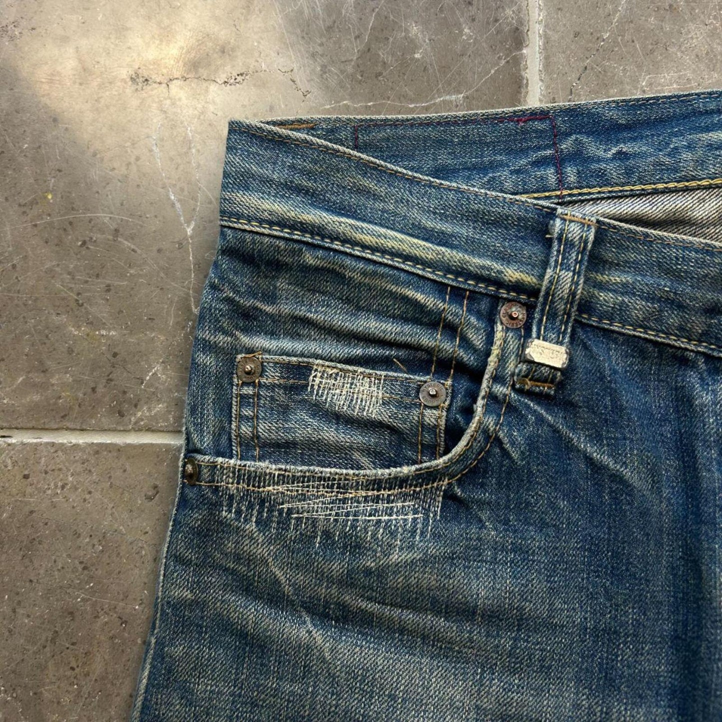 Hysteric Glamour Kinky Slim Straight Studded Denim Jeans W29 L31
