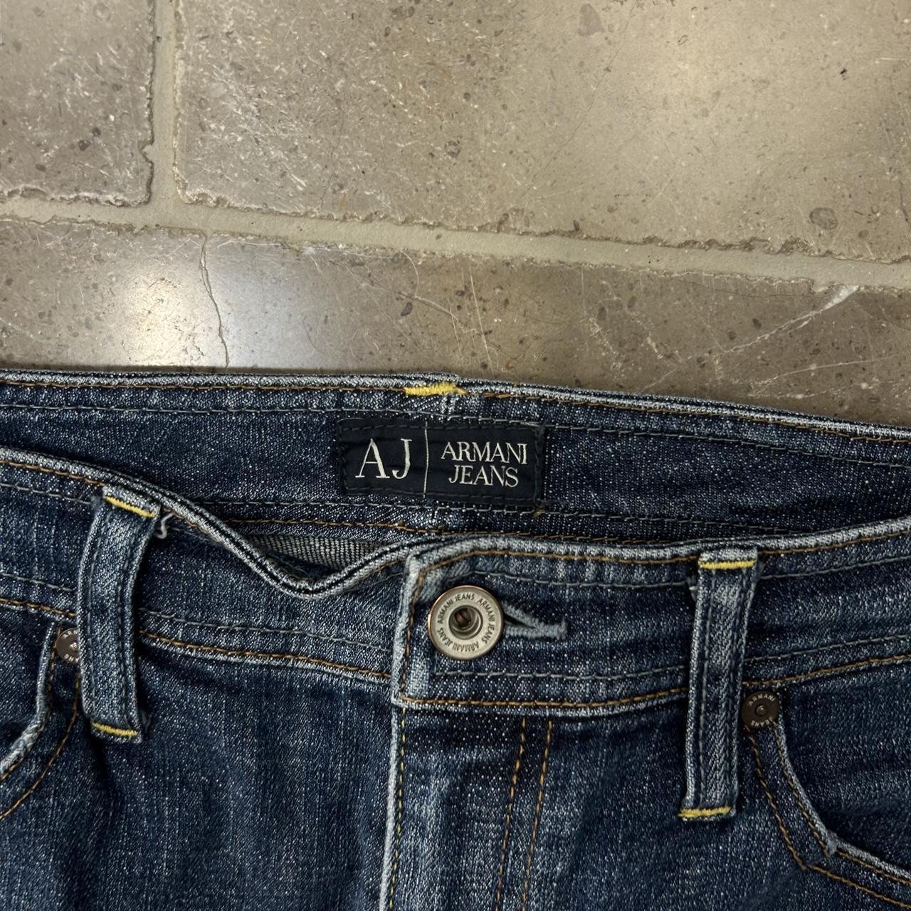 Vintage Armani Jeans Bootcut Flared Jeans W30 L30