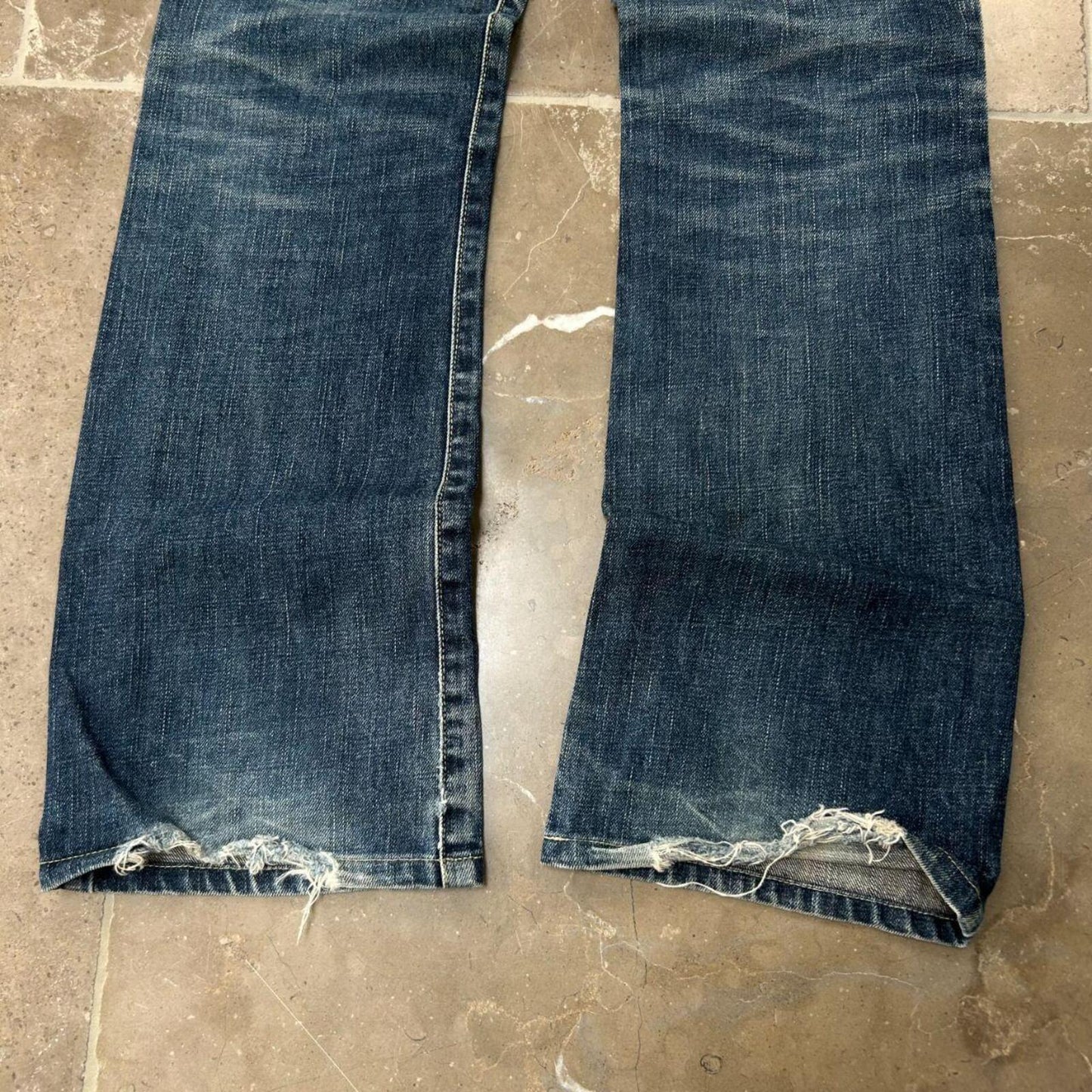 Vintage Burberry Black Label Relaxed Bootcut Jeans W30 L32