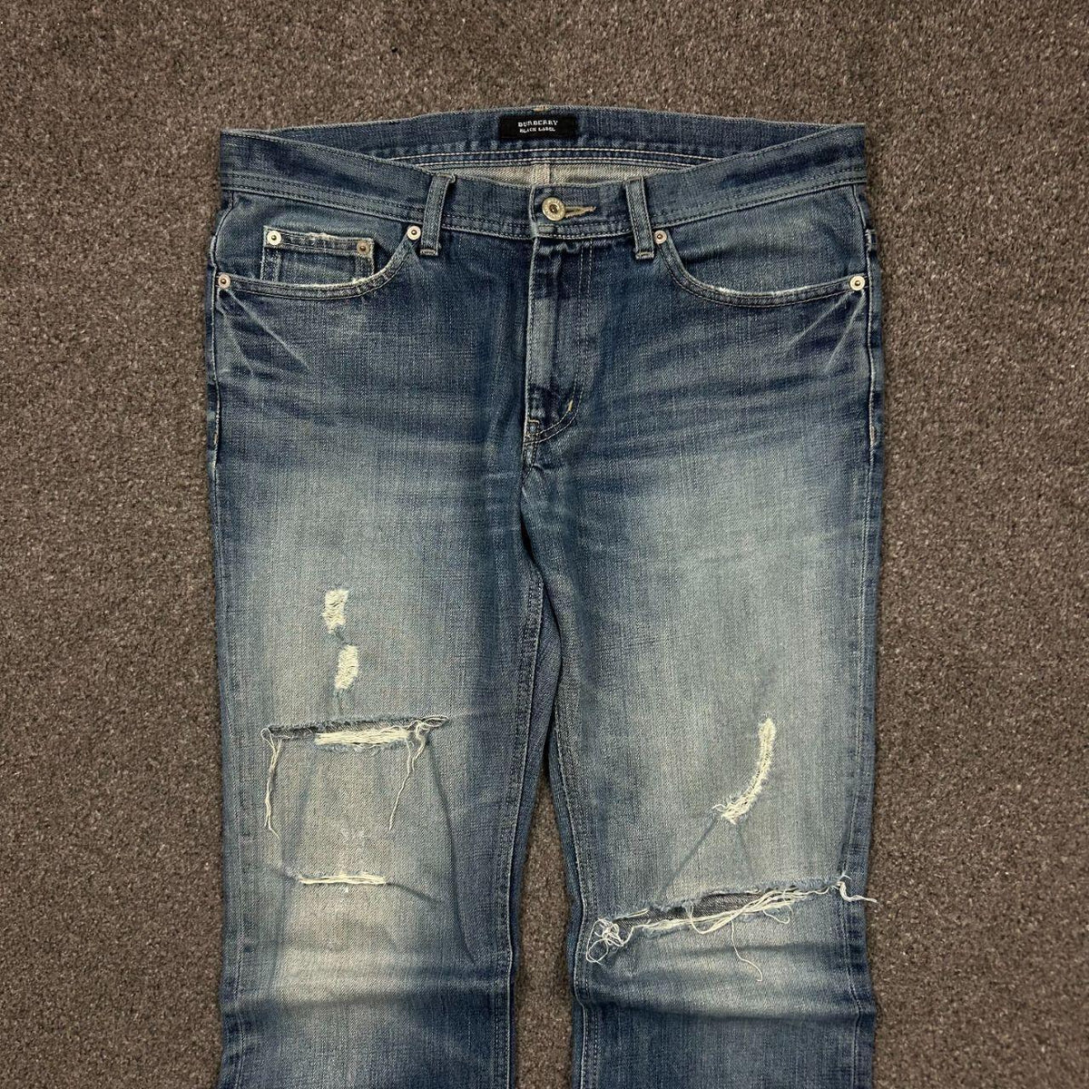 Vintage Burberry Black Label Bootcut Jeans W34 L34