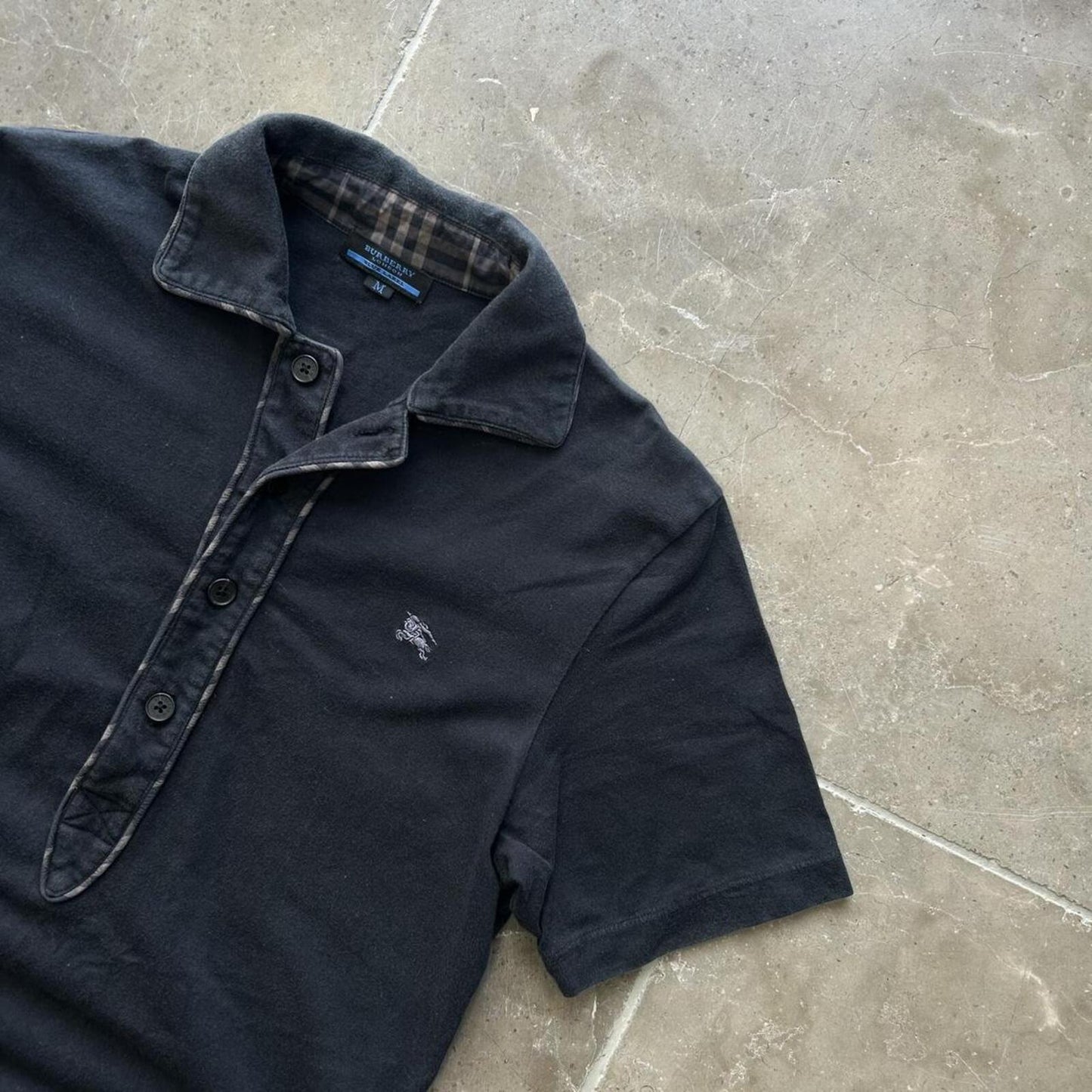 Burberry Blur Label Nova Check Polo Shirt M