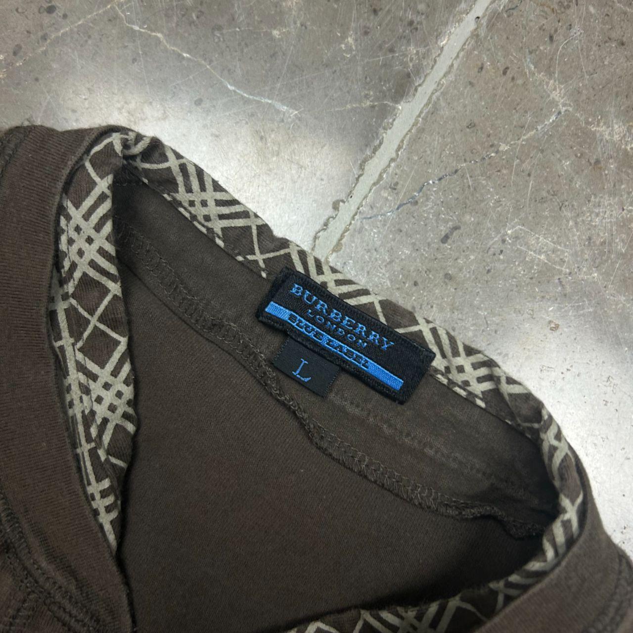Burberry Blue Label Nova Check Henley T Shirt L