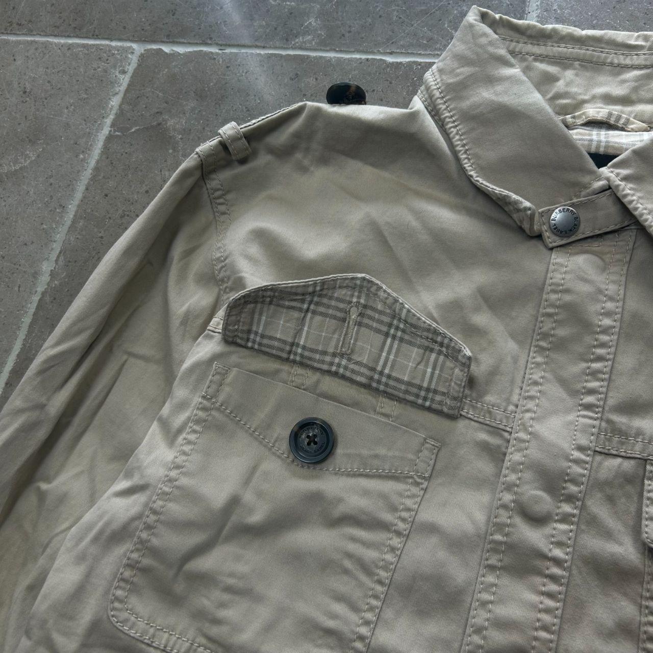 Burberry Black Label Military Button Up Jacket L