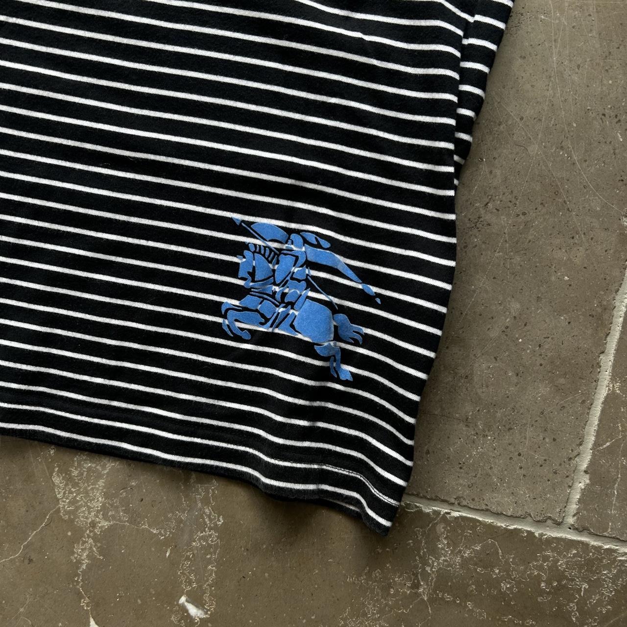 Burberry Black Label Striped T Shirt S
