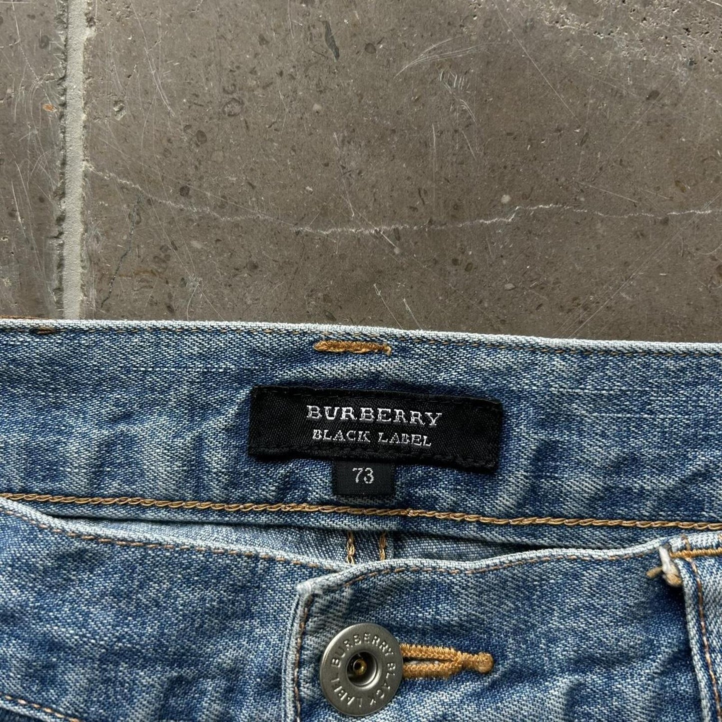 Vintage Burberry Black Label Relaxed Straight Jeans W30 L33